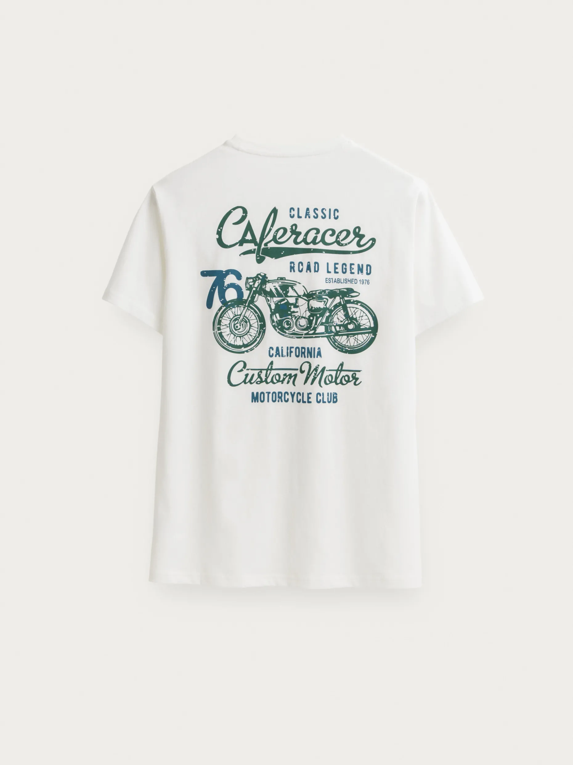 CAMISETA ROAD BLANCO