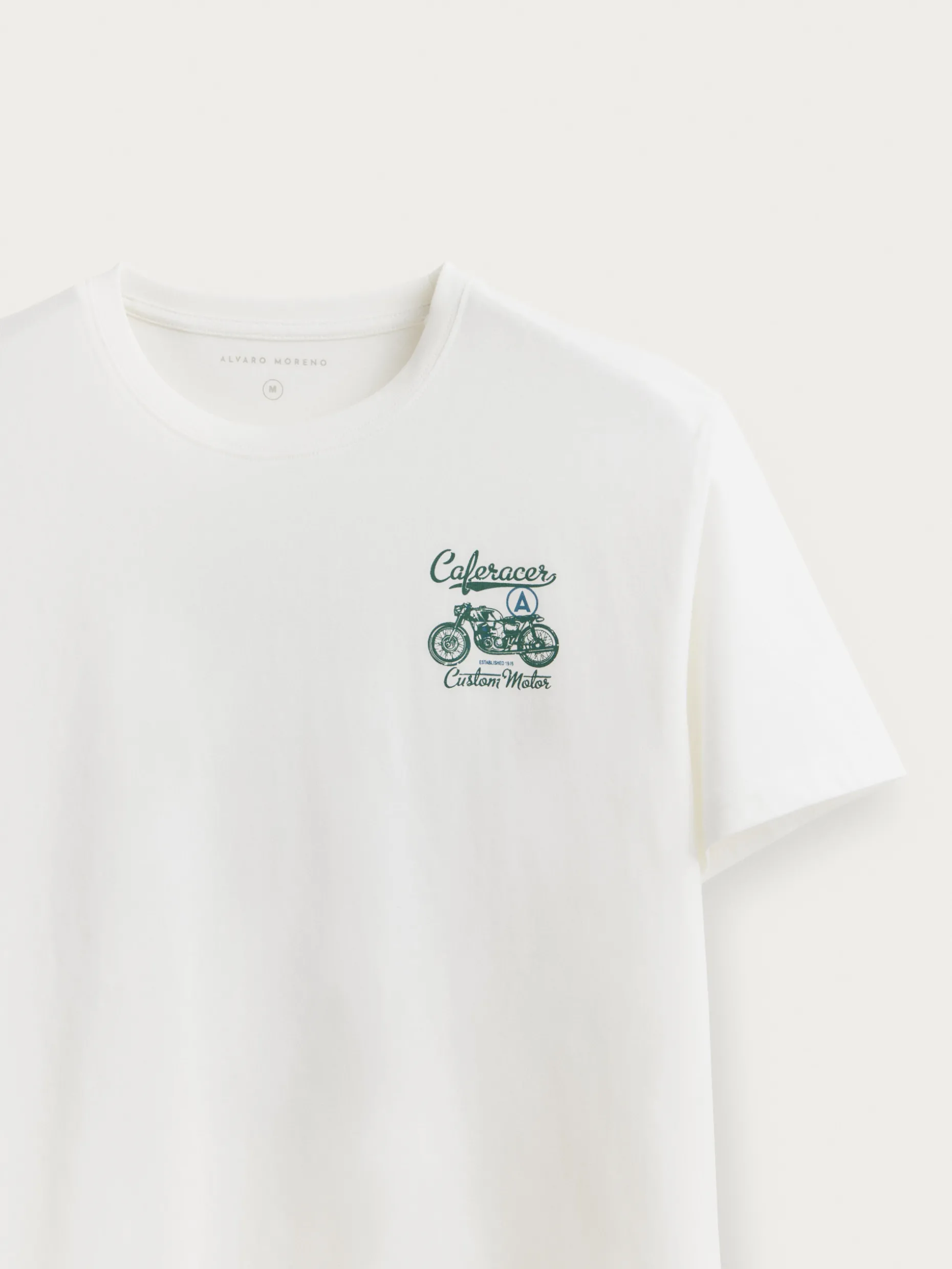 CAMISETA ROAD BLANCO