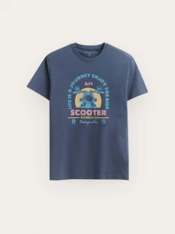 CAMISETA SCOOTER AZUL MARINO