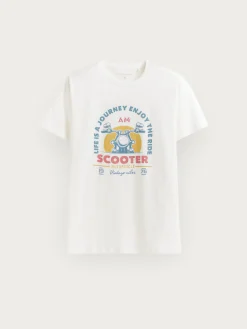 CAMISETA SCOOTER BLANCO