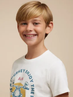 CAMISETA SCOOTER KIDS BLANCO