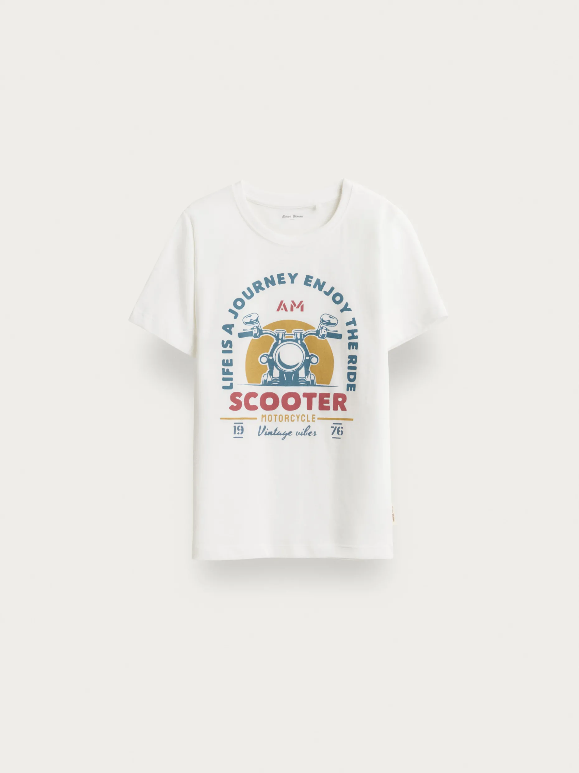CAMISETA SCOOTER KIDS BLANCO