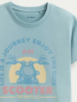 CAMISETA SCOOTER KIDS VERDE