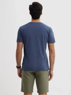 CAMISETA SKATEBOARD AZUL MARINO