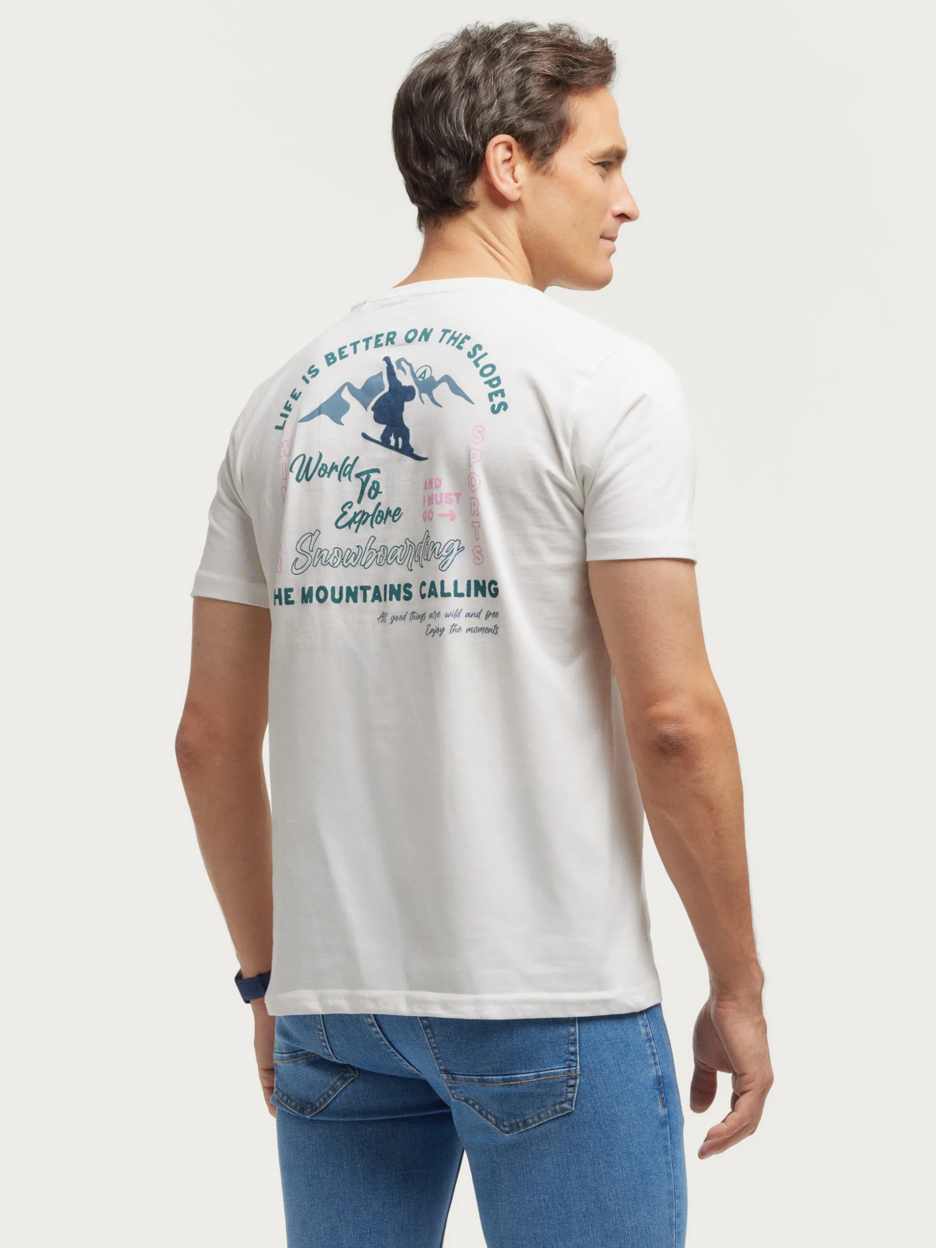 CAMISETA SNOW BLANCO