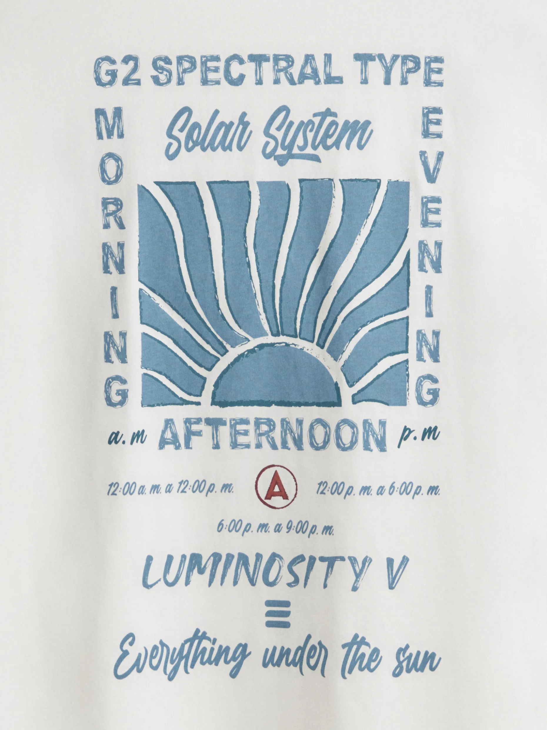 CAMISETA SOLAR BLANCO