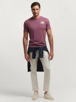 CAMISETA SOLAR BURDEOS