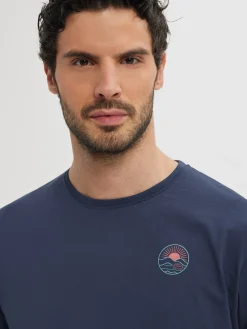 CAMISETA SUNSET AZUL MARINO