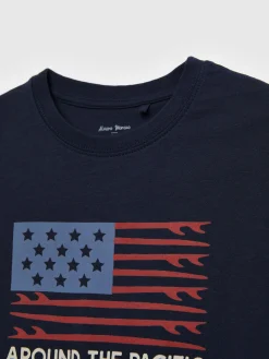 CAMISETA USA KIDS AZUL MARINO