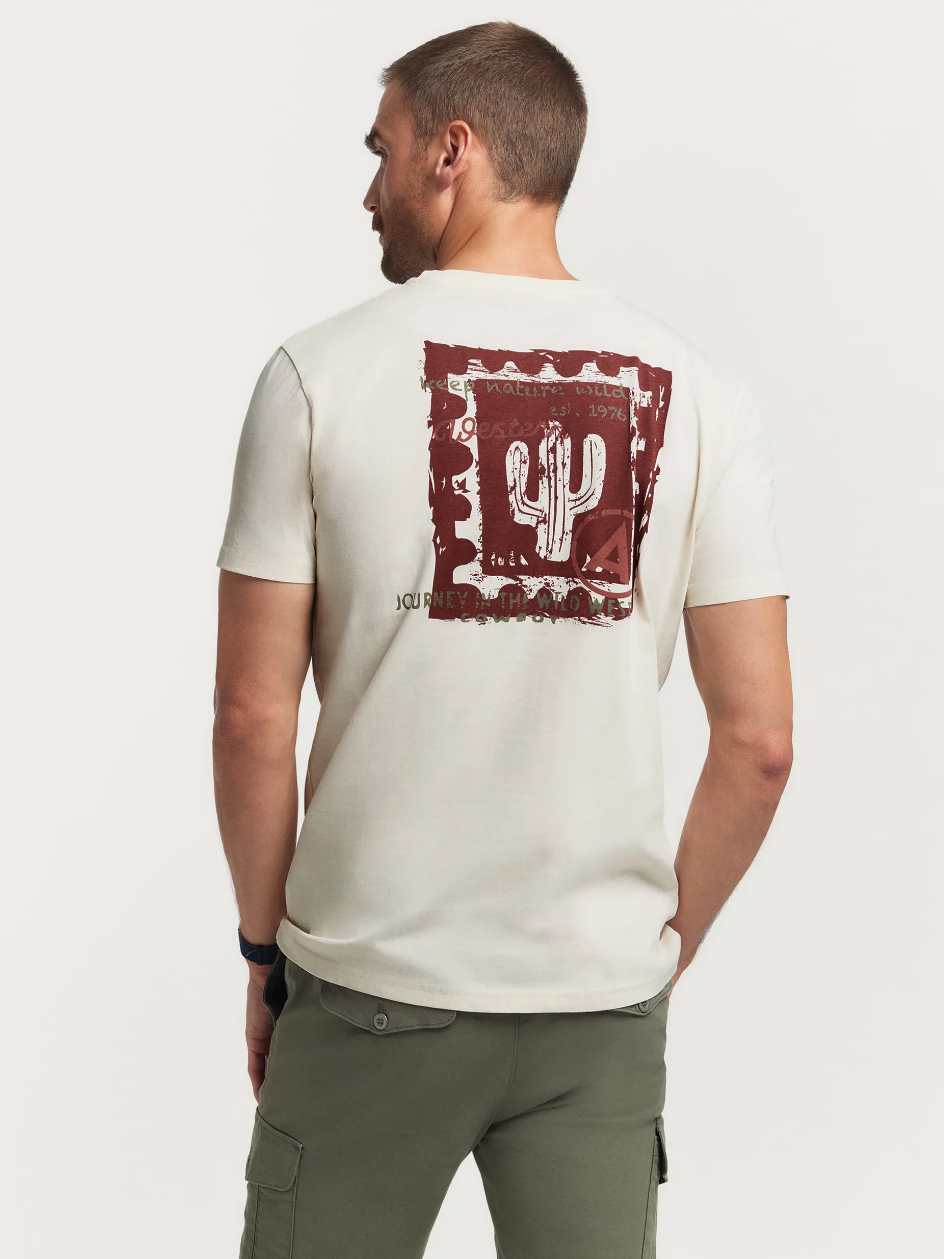 CAMISETA WESTERN BLANCO