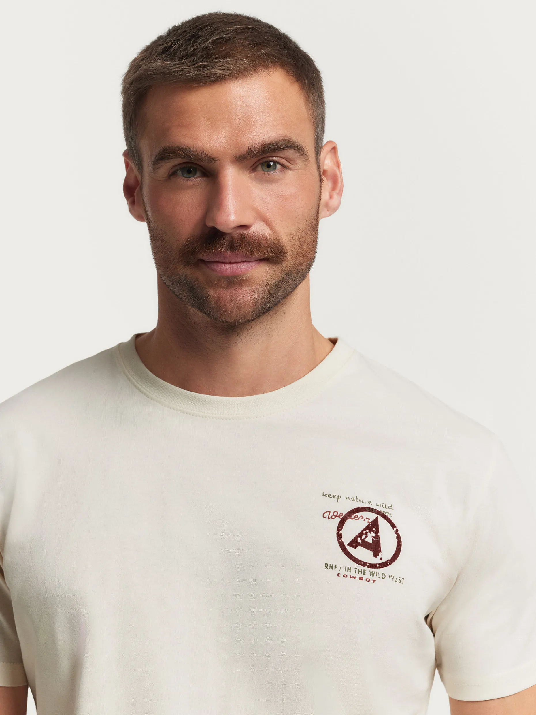 CAMISETA WESTERN BLANCO