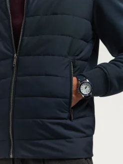 CAZADORA ANTLER AZUL MARINO