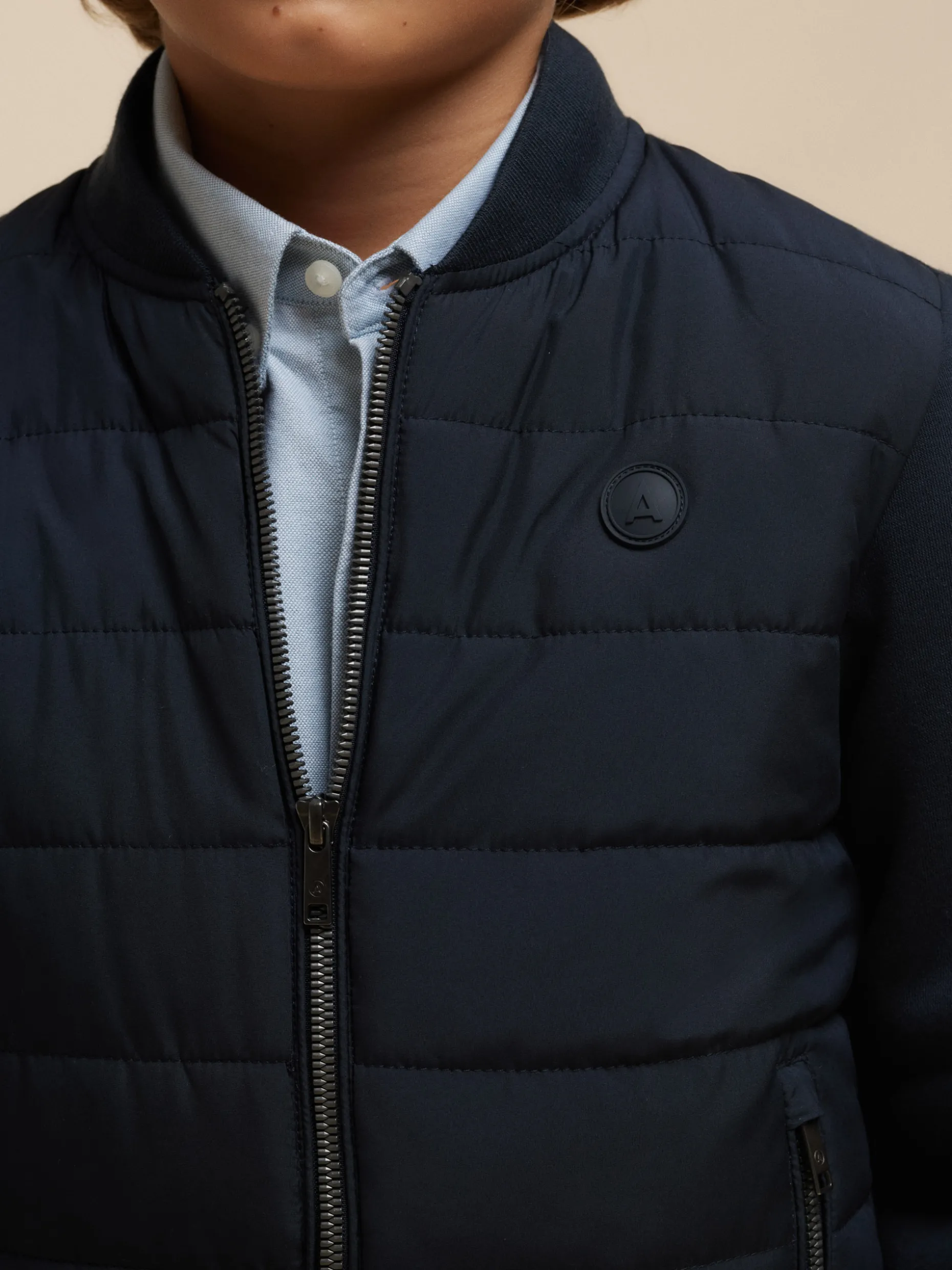 CAZADORA ANTLER KIDS AZUL MARINO