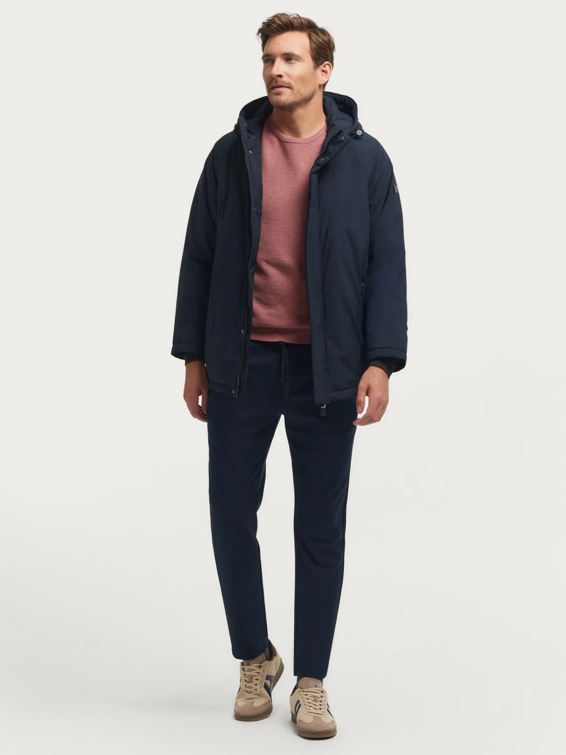 CAZADORA BALMER AZUL MARINO