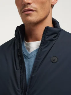 CAZADORA LECLERC AZUL MARINO