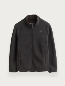 CAZADORA POLAR MARRÓN