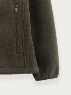 CAZADORA POLAR VERDE