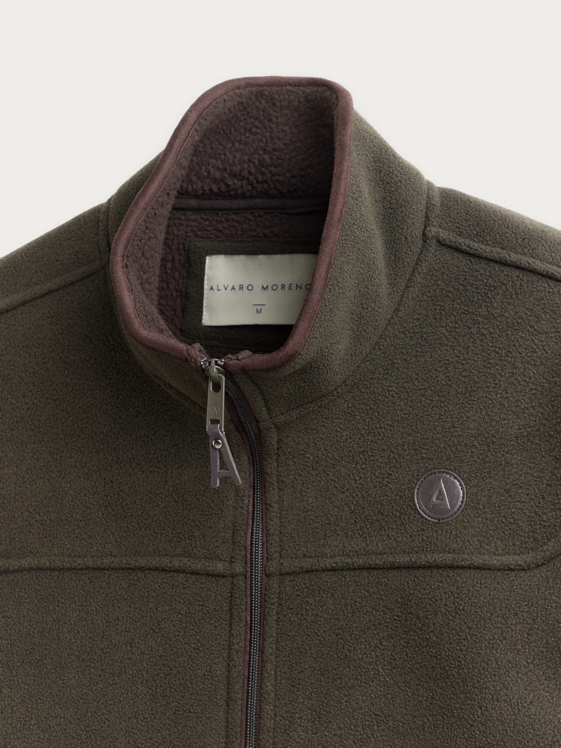 CAZADORA POLAR VERDE