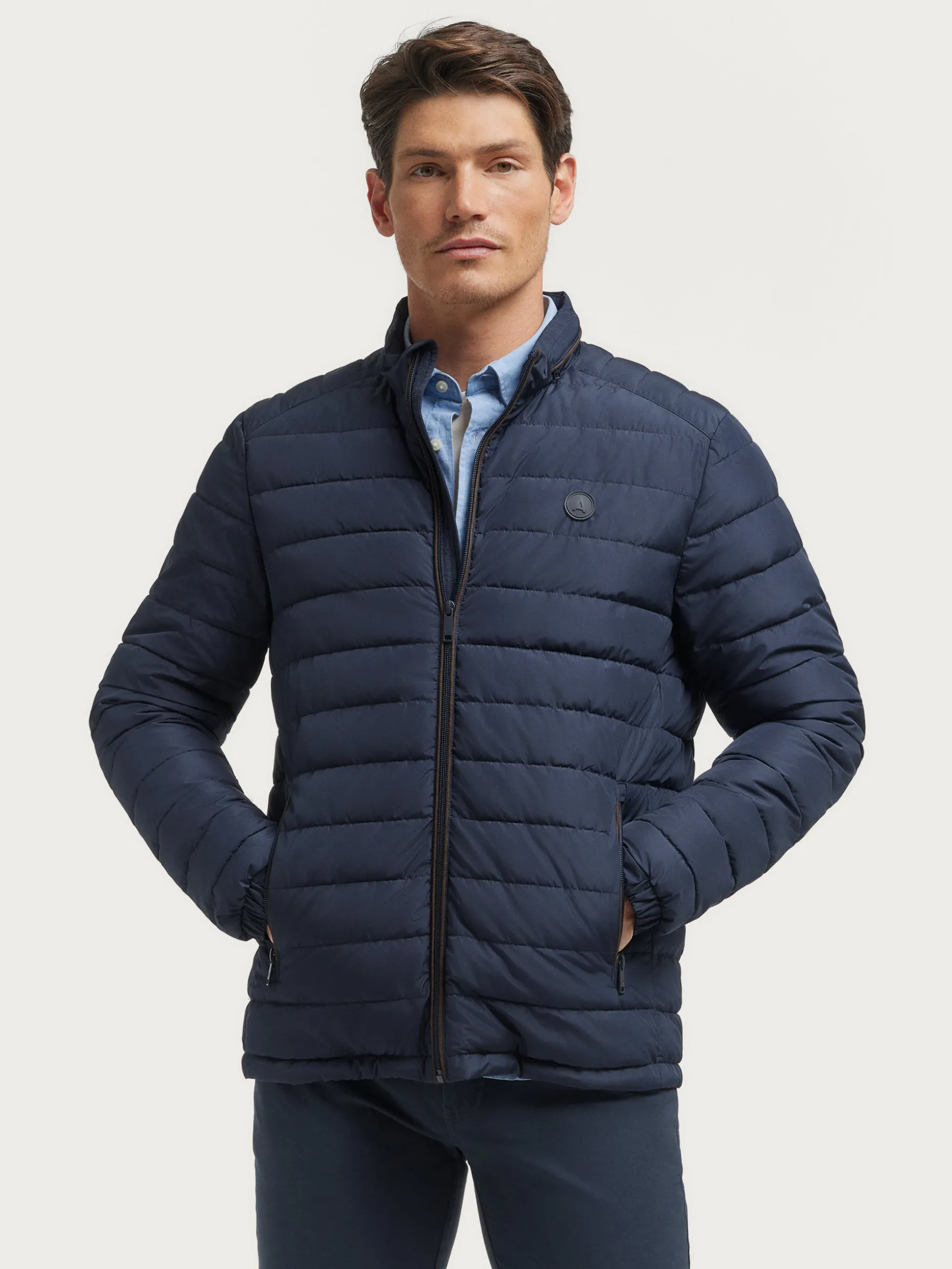 CAZADORA ZEPPELIN AZUL MARINO