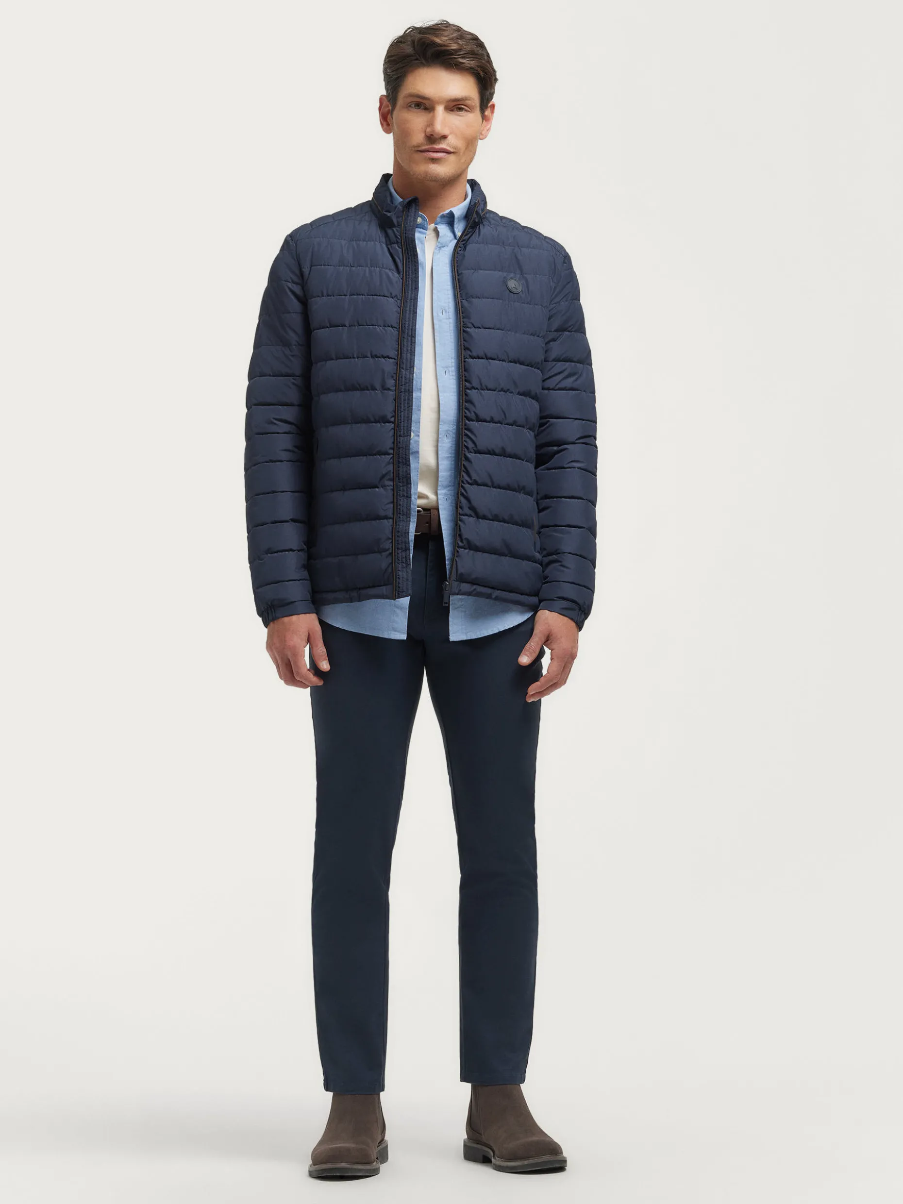 CAZADORA ZEPPELIN AZUL MARINO