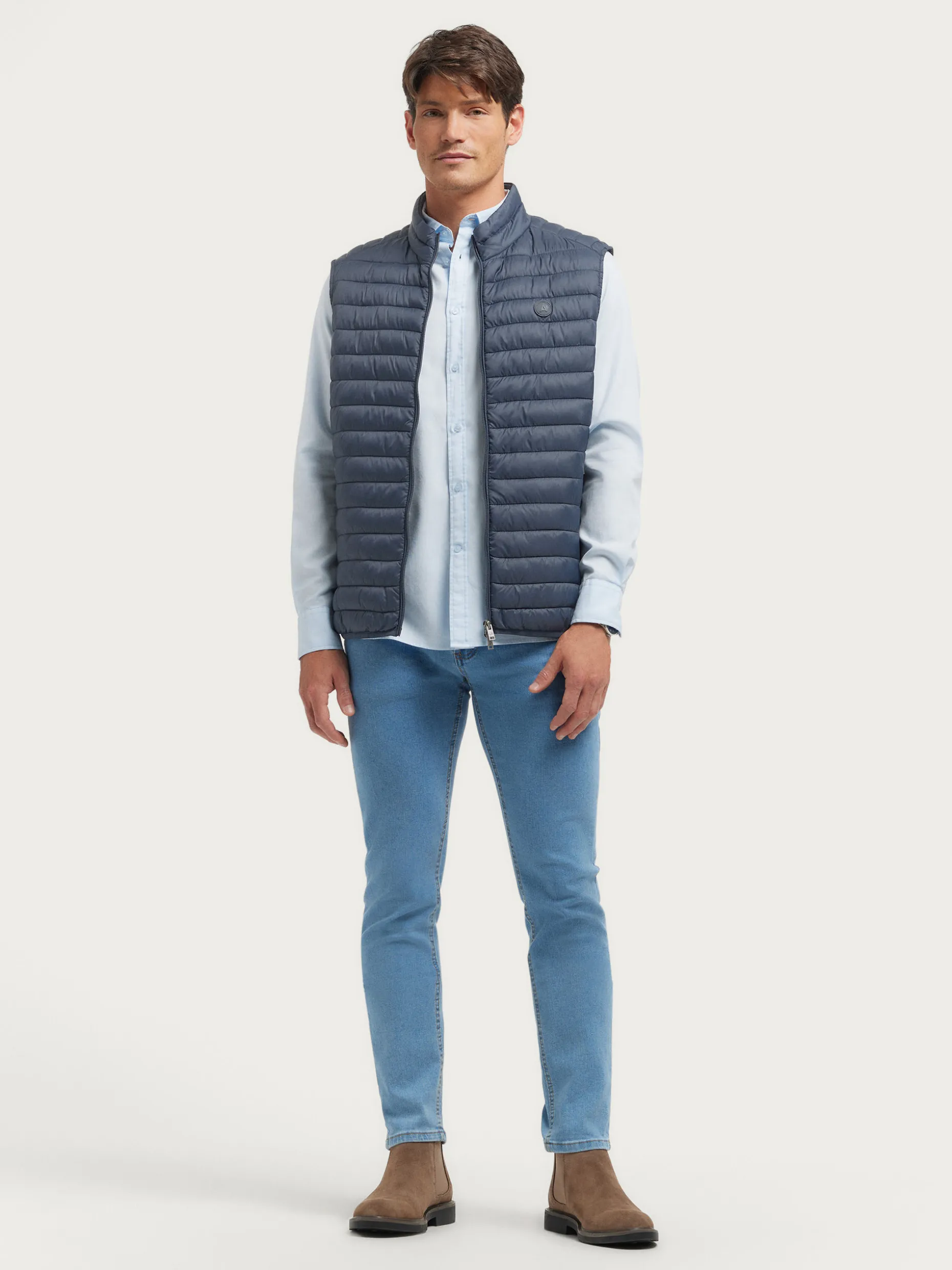 CHALECO DENKER AZUL MARINO