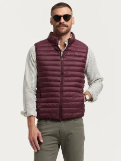 CHALECO NIRO BURDEOS