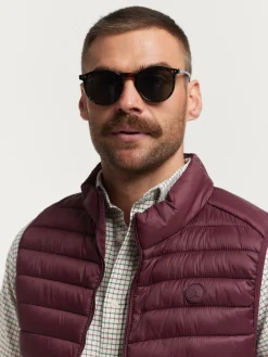 CHALECO NIRO BURDEOS