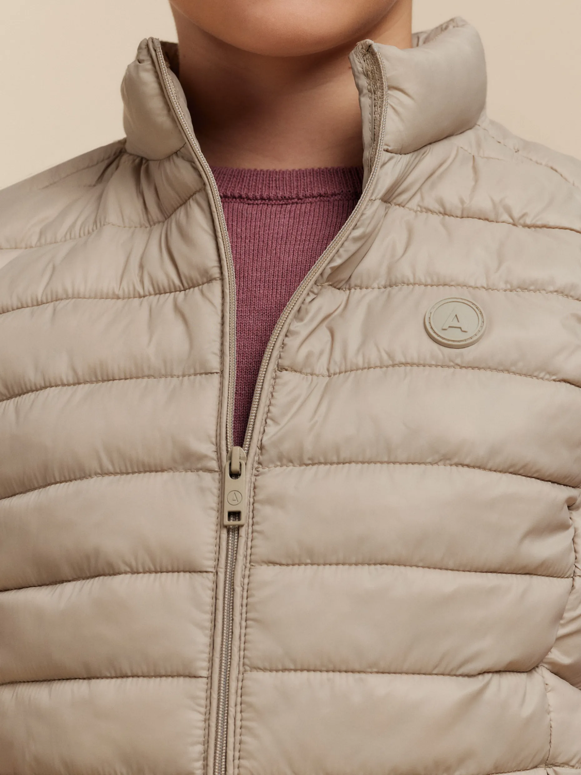 CHALECO NIRO KIDS BEIGE