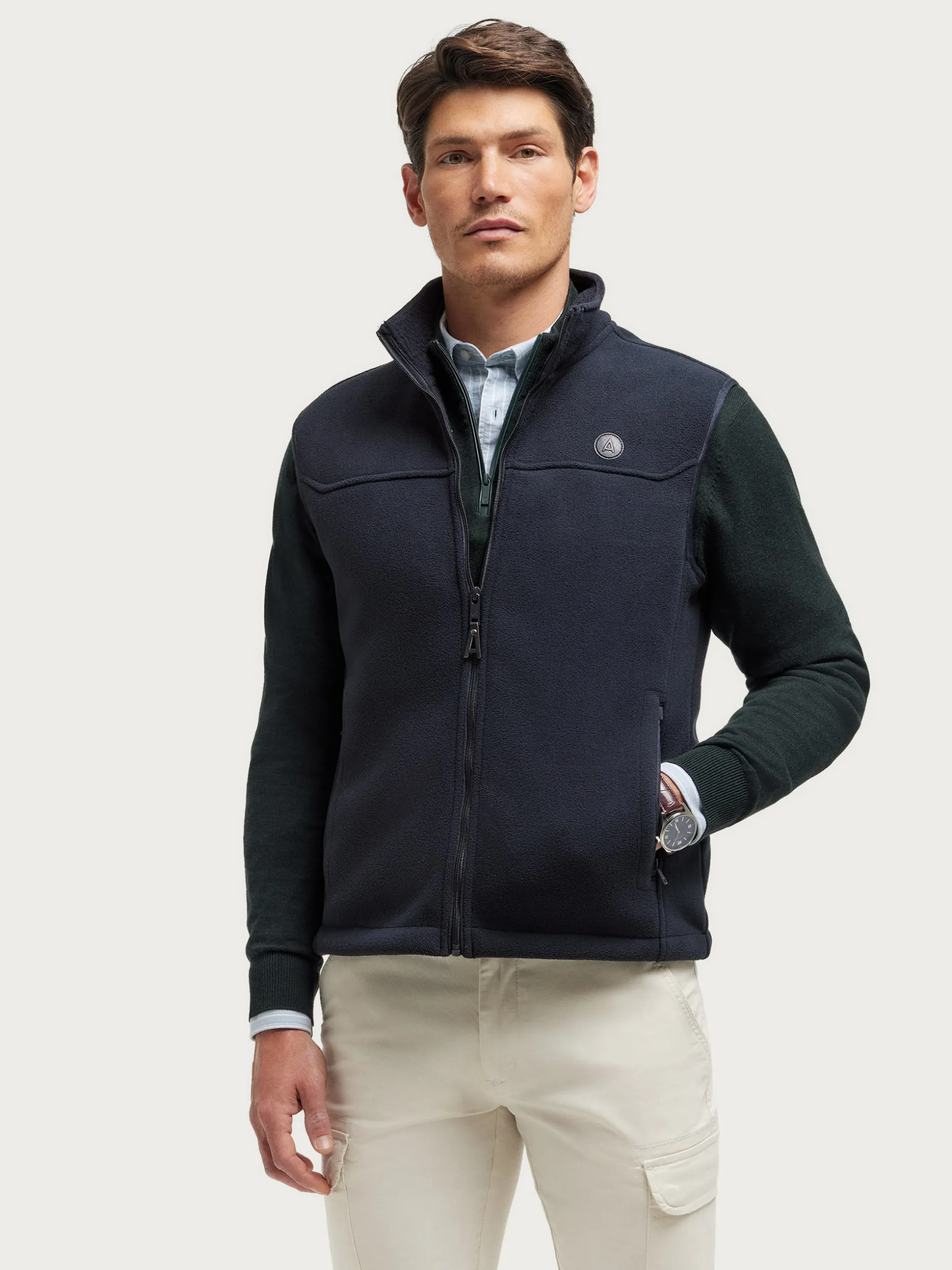 CHALECO SIERRA AZUL MARINO