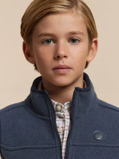 CHALECO SIERRA KIDS AZUL