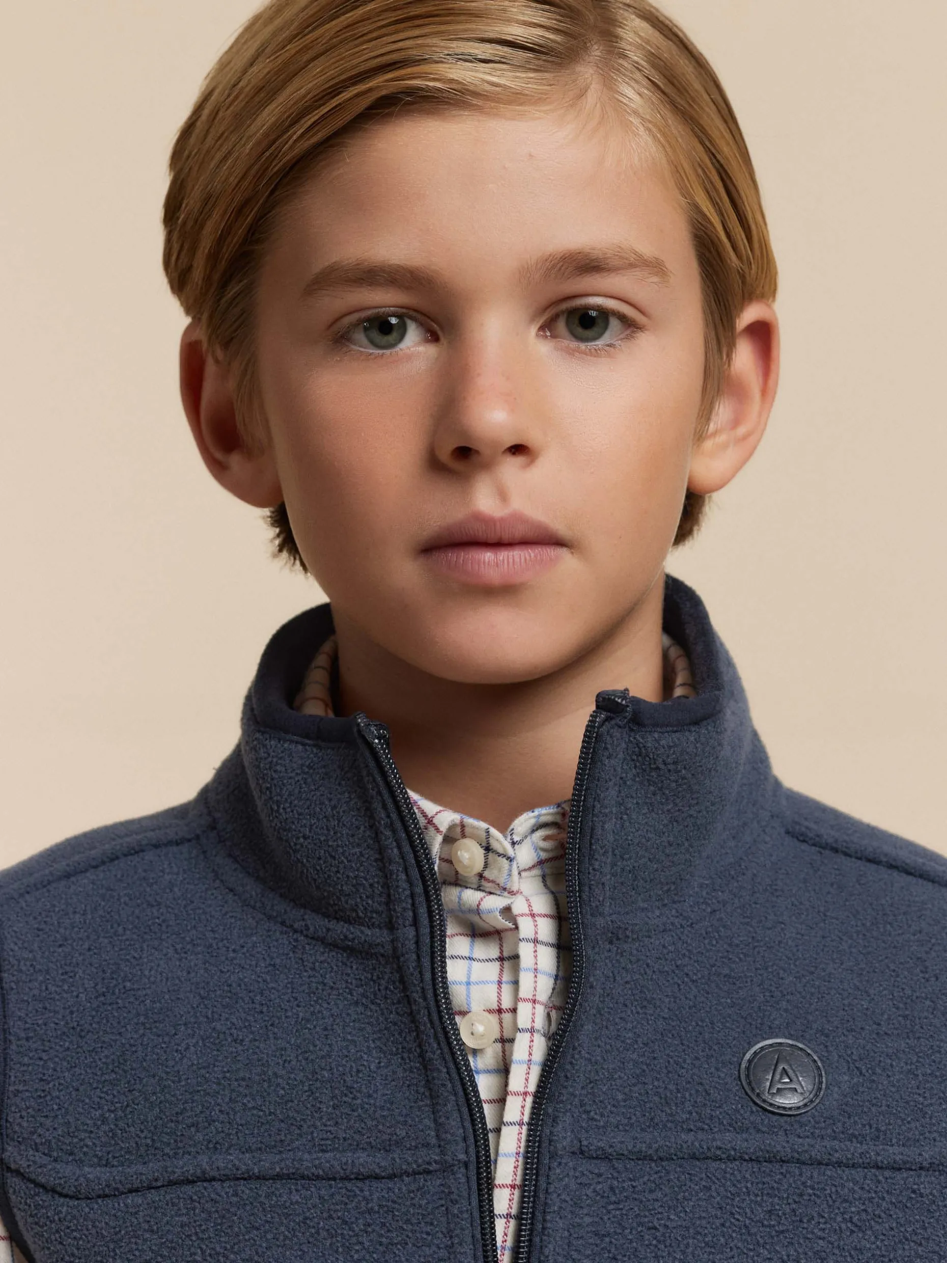 CHALECO SIERRA KIDS AZUL