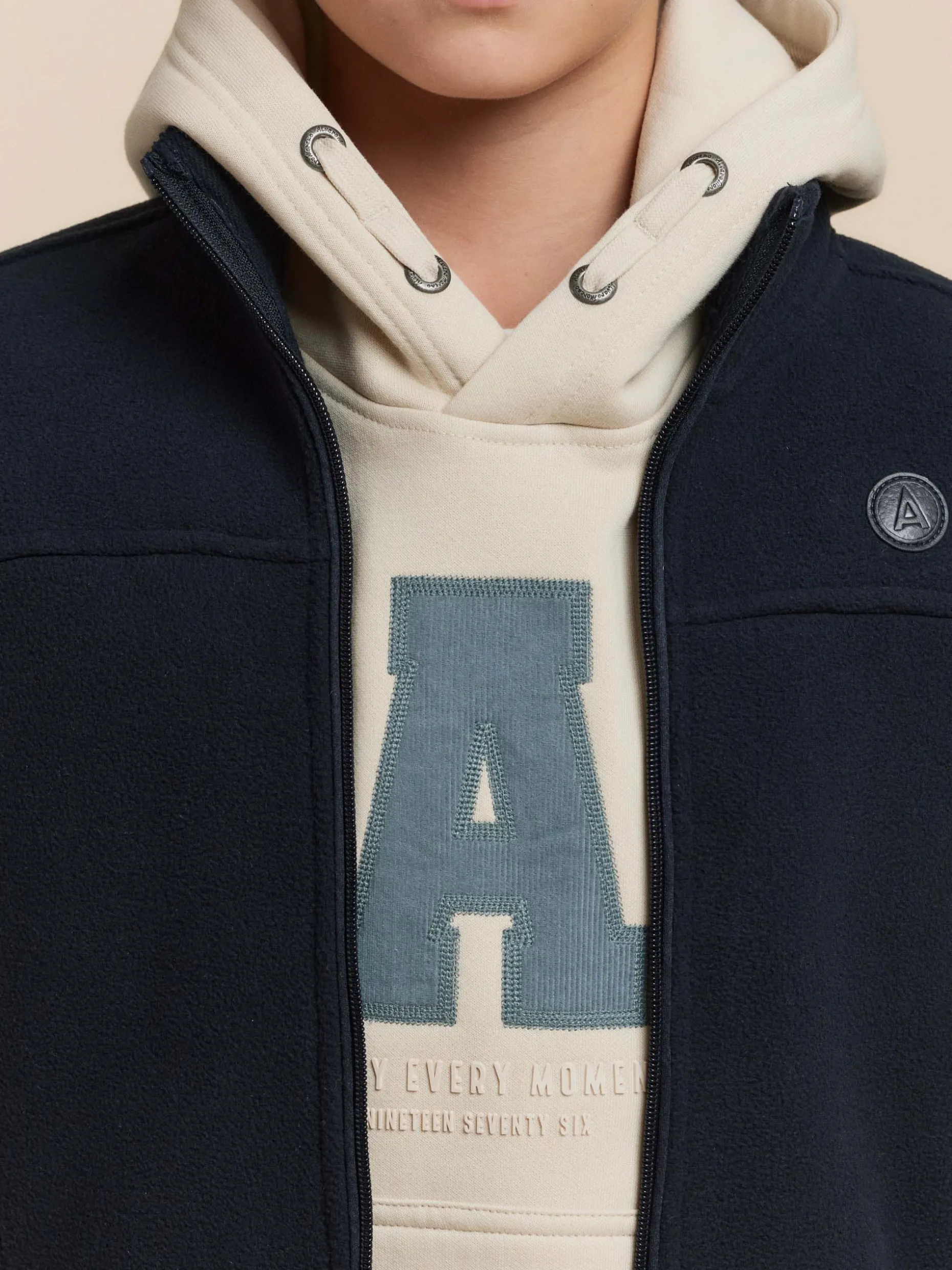 CHALECO SIERRA KIDS AZUL MARINO