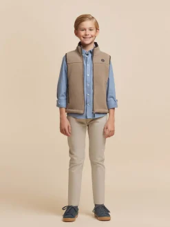 CHALECO SIERRA KIDS BEIGE