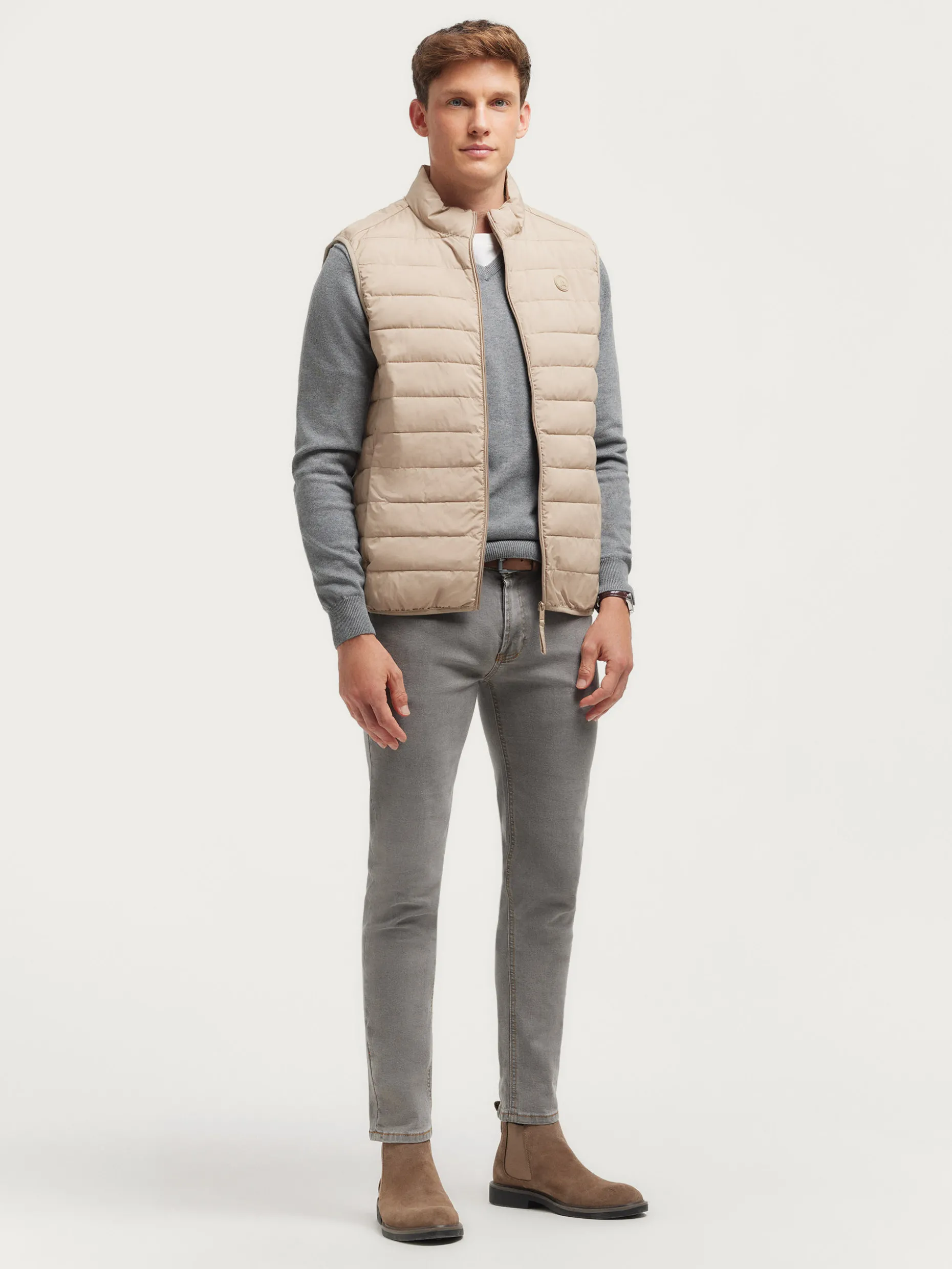 CHALECO VINCENT CAMEL