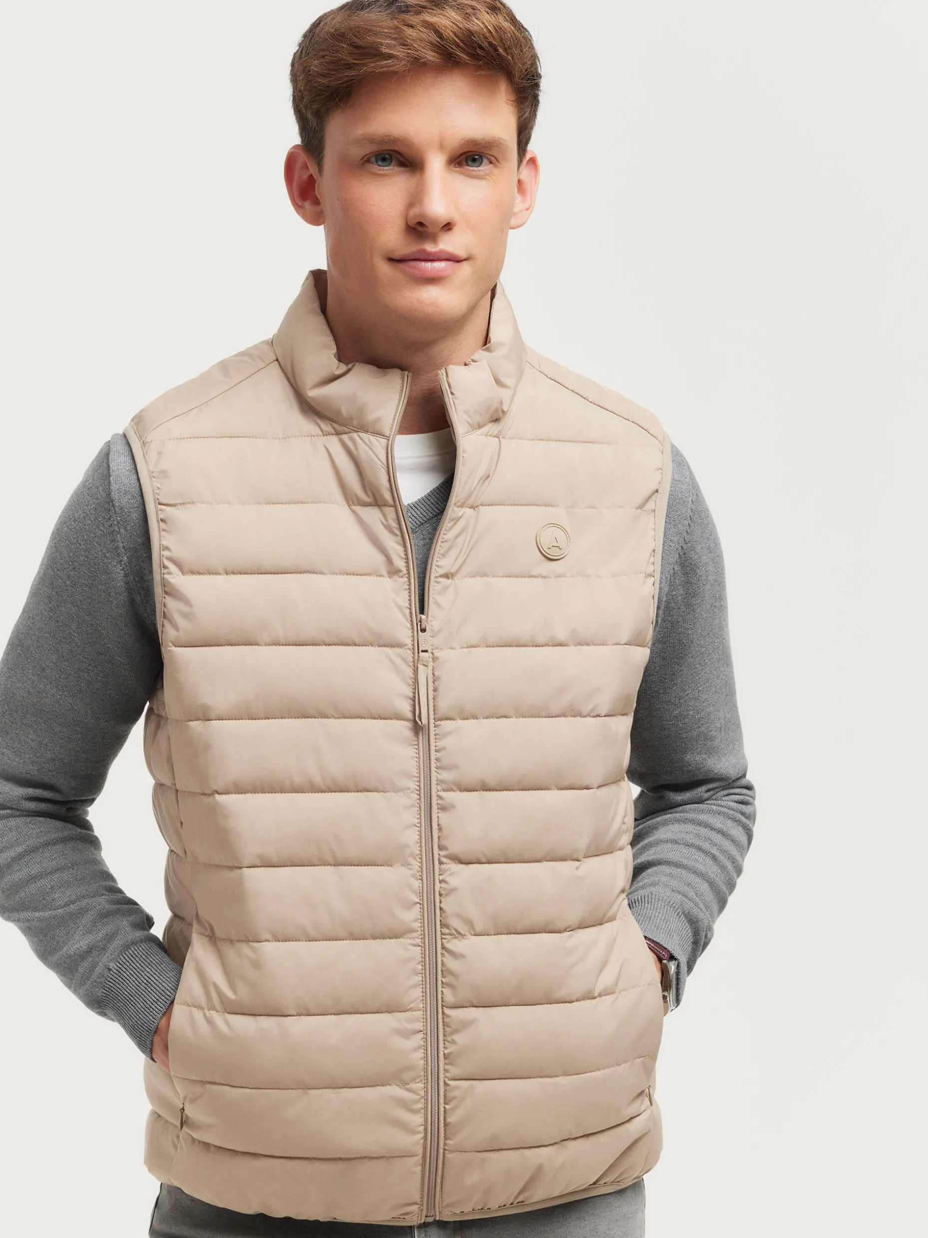 CHALECO VINCENT CAMEL