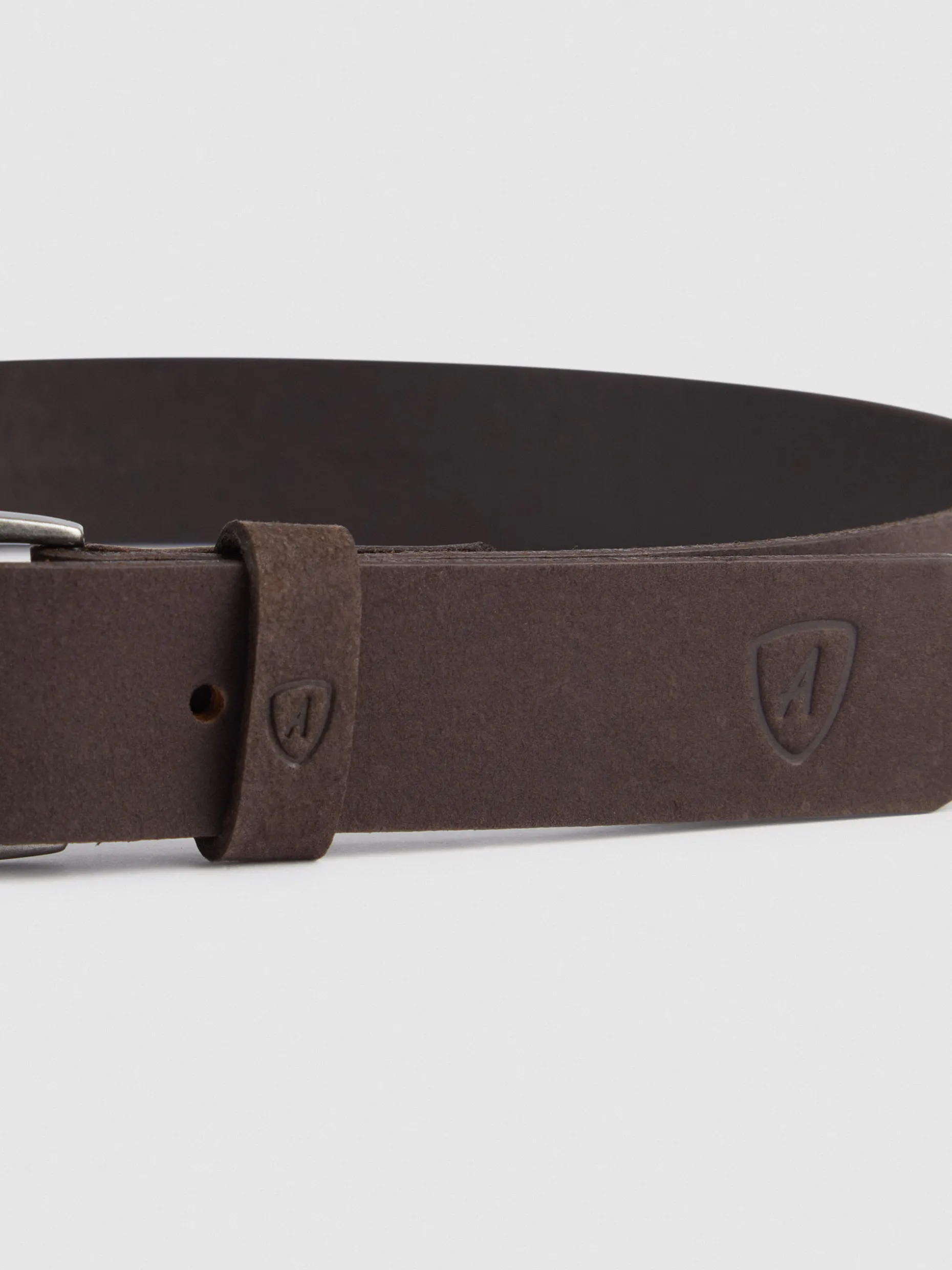 CINTURON LOGO KIDS MARRÓN