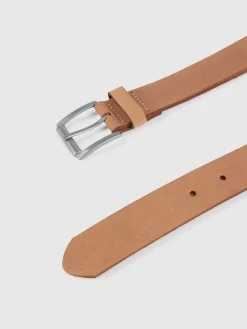 CINTURON NOBUCK BEIGE