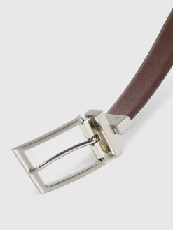 CINTURON REVERSIBLE ROUGH NEGRO