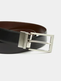 CINTURON REVERSIBLE SKIN NEGRO