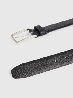 CINTURON VESTIR LEATHER NEGRO