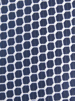 CORBATA JACQUARD AZUL MARINO