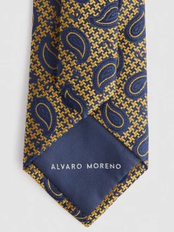 CORBATA JACQUARD MF AMARILLO