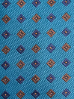 CORBATA JACQUARD MF AZUL