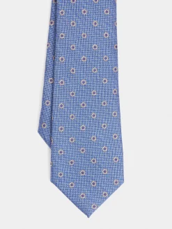 CORBATA JACQUARD MF AZUL