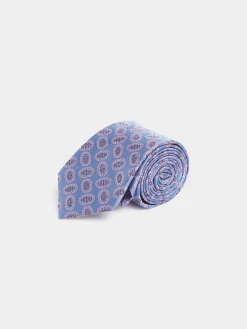 CORBATA JACQUARD MF AZUL