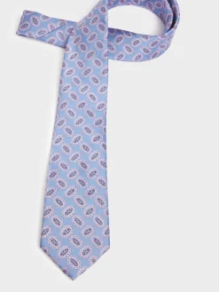 CORBATA JACQUARD MF AZUL