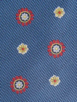 CORBATA JACQUARD MF AZUL