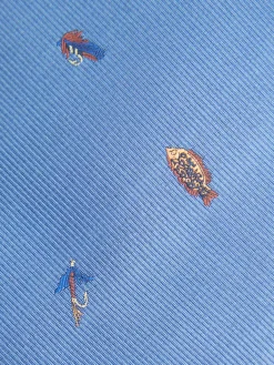 CORBATA JACQUARD MF AZUL