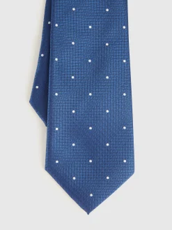 CORBATA JACQUARD MF AZUL
