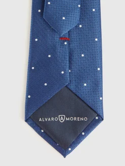 CORBATA JACQUARD MF AZUL